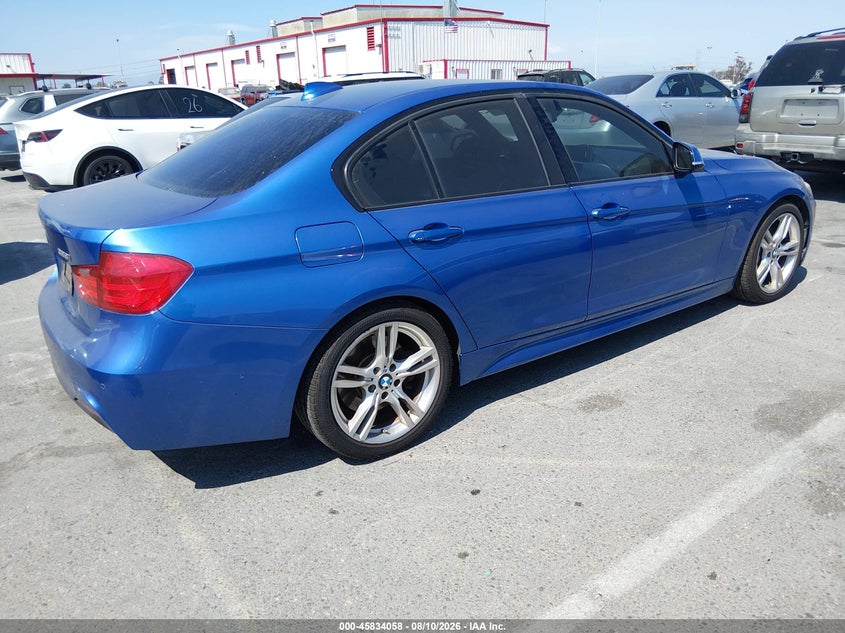 2015 BMW 3er VIN WBA3C1C52FP116895 IAAI salvage auction — FRONT END, Salvage (California), sold $2,400 on 2026-08-16 (photo 4)