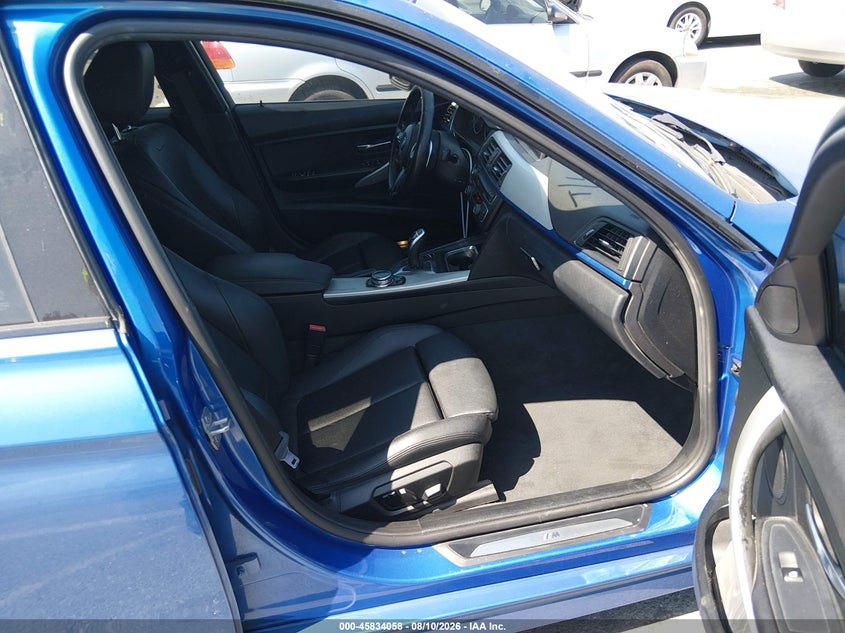 2015 BMW 3er VIN WBA3C1C52FP116895 IAAI salvage auction — FRONT END, Salvage (California), sold $2,400 on 2026-08-16 (photo 5)