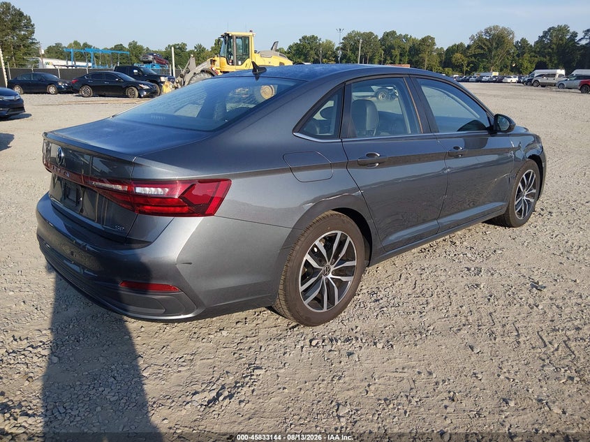 2025 Volkswagen Jetta VIN 3VW7X7BU0SM030308 IAAI salvage auction — LEFT & RIGHT, Enterprise Vehicles Clear Only (Georgia), sold $13,700 on 2026-08-19 (photo 4)