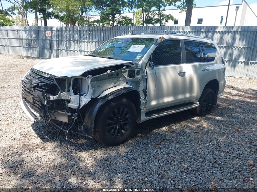 2023 Lexus Gx VIN JTJAM7BX7P5372540 IAAI salvage auction — LEFT FRONT, Salvage Title, sold $28,750 on 2026-09-28 (photo 2)