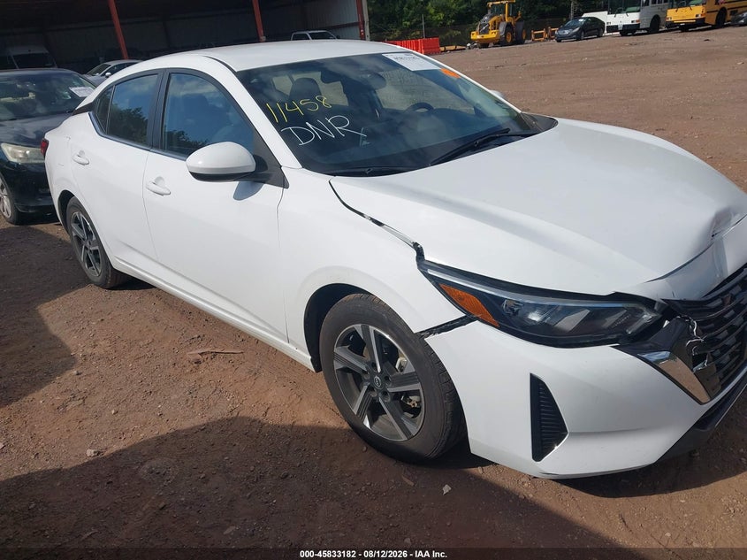 2025 Nissan Sentra VIN 3N1AB8CV9SY291193 — IAAI salvage auction photo