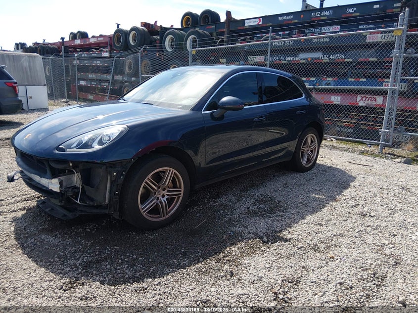 2018 Porsche Macan VIN WP1AB2A58JLB34936 IAAI salvage auction — FRONT END, Salvage Title, sold $7,200 on 2026-09-11 (photo 2)