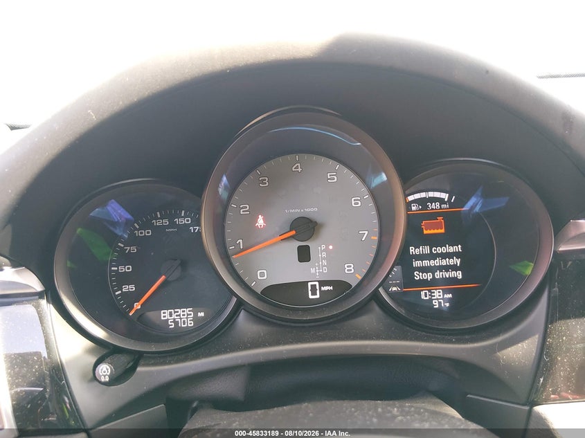 2018 Porsche Macan VIN WP1AB2A58JLB34936 IAAI salvage auction — FRONT END, Salvage Title, sold $7,200 on 2026-09-11 (photo 7)