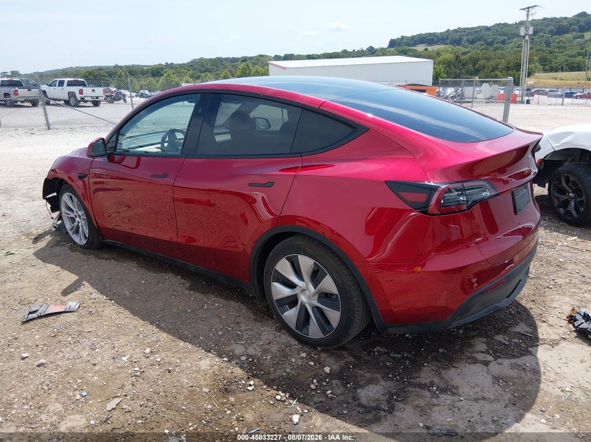2024 Tesla Model y VIN 7SAYGDEE3RF025759 IAAI salvage auction — FRONT END, Salvage (Arkansas), sold $14,200 on 2026-08-29 (photo 3)