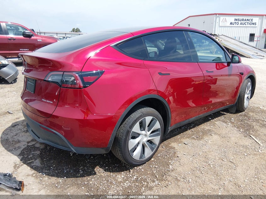 2024 Tesla Model y VIN 7SAYGDEE3RF025759 IAAI salvage auction — FRONT END, Salvage (Arkansas), sold $14,200 on 2026-08-29 (photo 4)