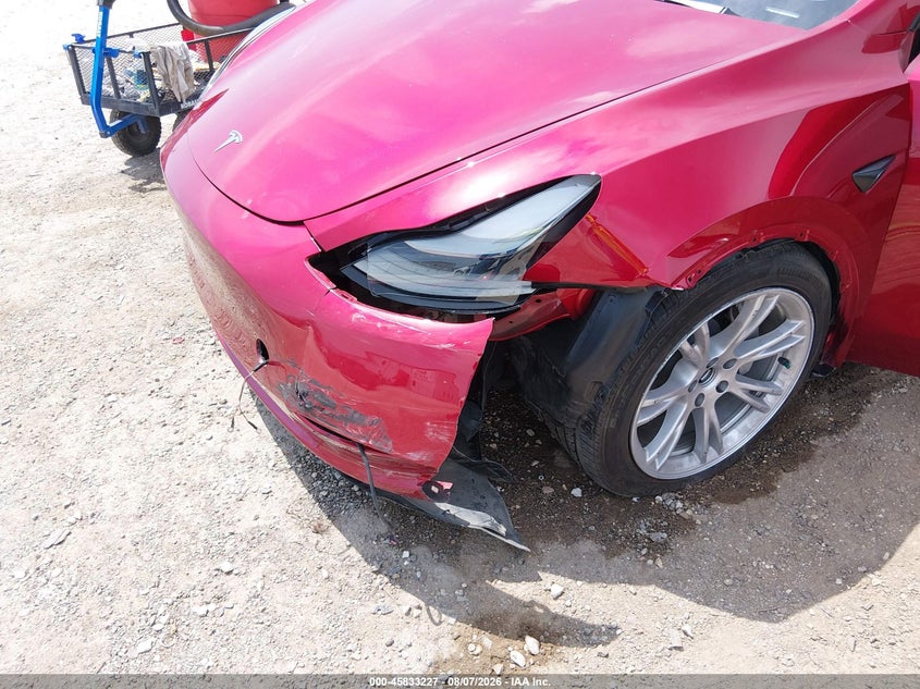 2024 Tesla Model y VIN 7SAYGDEE3RF025759 IAAI salvage auction — FRONT END, Salvage (Arkansas), sold $14,200 on 2026-08-29 (photo 6)