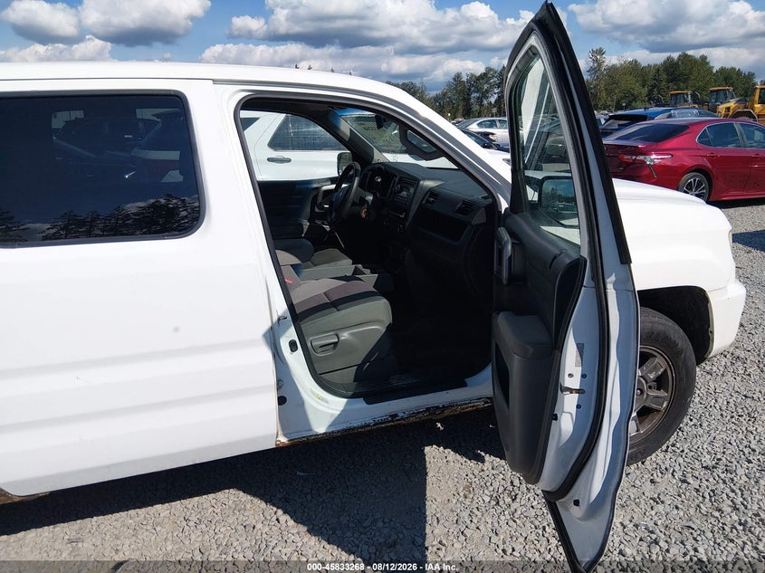 2010 Honda Ridgeline VIN 5FPYK1F53AB501772 IAAI salvage auction — LEFT REAR, Bill Of Sale (Washington), sold $1,300 on 2026-08-29 (photo 5)