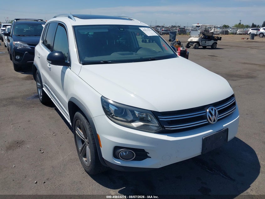 2017 Volkswagen Tiguan VIN WVGTV7AX3HK020211 IAAI salvage auction — REAR END, Salvage (California), sold $3,400 on 2026-09-08 (photo 1)