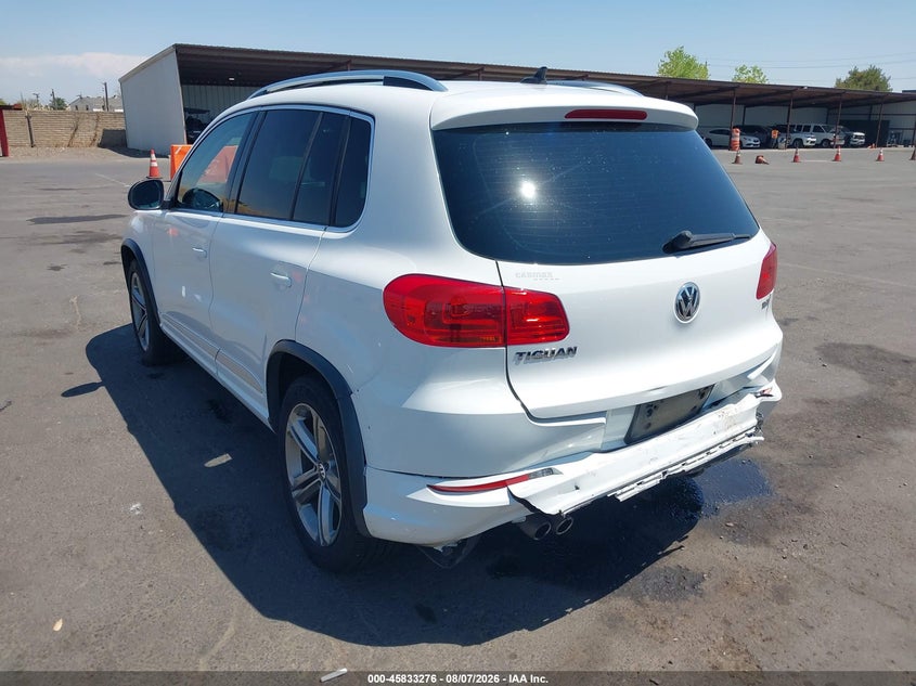 2017 Volkswagen Tiguan VIN WVGTV7AX3HK020211 IAAI salvage auction — REAR END, Salvage (California), sold $3,400 on 2026-09-08 (photo 3)