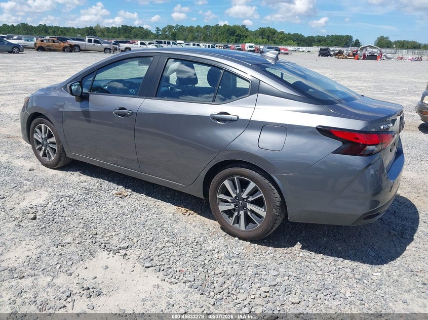2025 Nissan Versa VIN 3N1CN8EV4SL853155 IAAI salvage auction — FRONT END, Salvage Title, sold $11,525 on 2026-08-12 (photo 3)