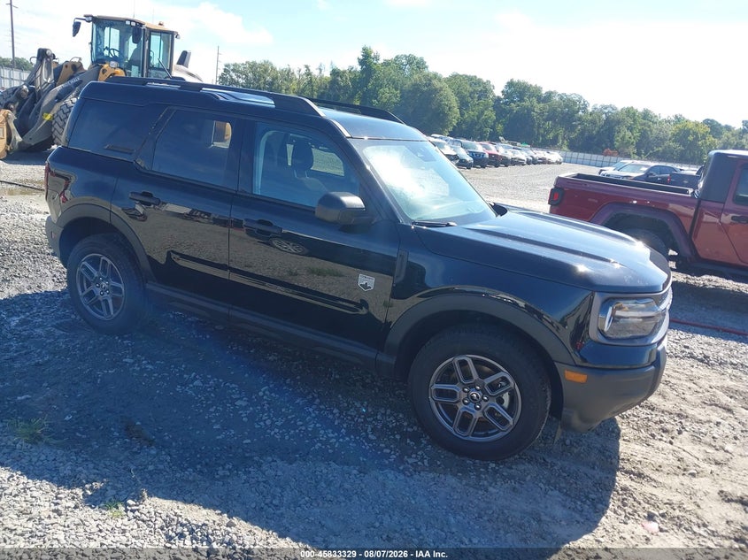 2025 Ford Bronco sport VIN 3FMCR9BN3SRE22925 IAAI salvage auction — LEFT REAR, Salvage Title, sold $13,700 on 2026-08-19 (photo 1)
