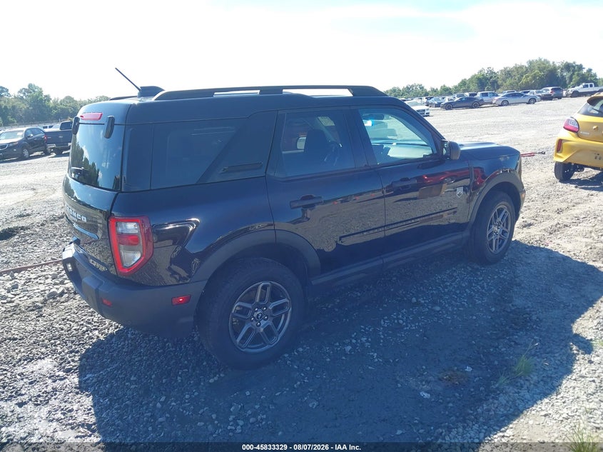 2025 Ford Bronco sport VIN 3FMCR9BN3SRE22925 IAAI salvage auction — LEFT REAR, Salvage Title, sold $13,700 on 2026-08-19 (photo 4)