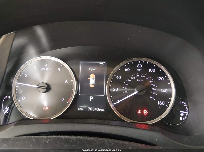 2018 Lexus Is VIN JTHC81D23J5028689 IAAI salvage auction — REAR END, Salvage (Connecticut), sold $6,950 on 2026-09-10 (photo 7)