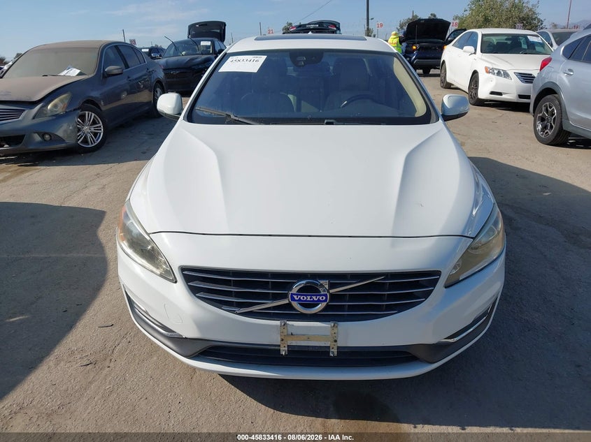 2014 Volvo S60 VIN YV1612FS0E2277443 IAAI salvage auction — NORMAL WEAR, Salvage Title, sold $400 on 2026-08-12 (photo 6)