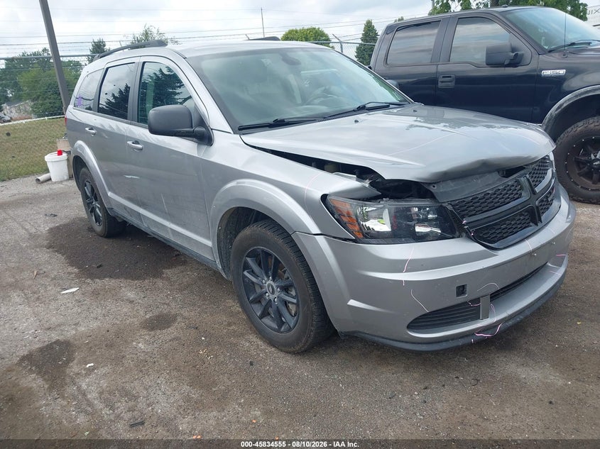 2020 Dodge Journey VIN 3C4PDCAB8LT272064 IAAI salvage auction — FRONT END, Clear (Michigan), sold $1,025 on 2026-09-27 (photo 1)