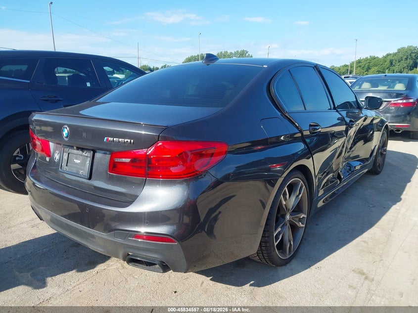 2020 BMW 5er VIN WBAJS7C05LCE10704 IAAI salvage auction — RIGHT SIDE, Salvage (Ohio), sold $16,600 on 2026-08-25 (photo 4)