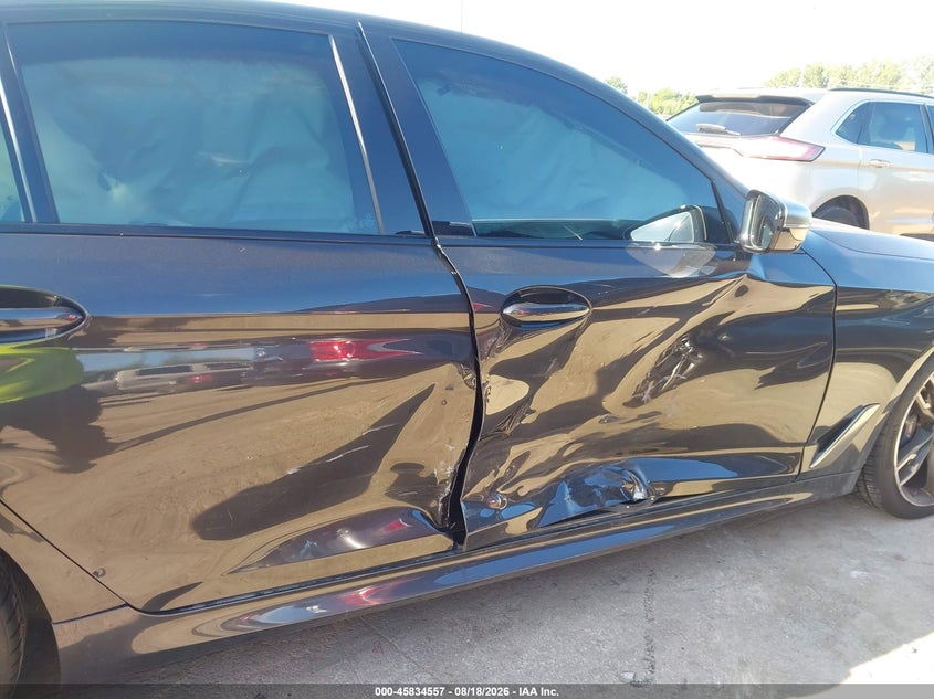 2020 BMW 5er VIN WBAJS7C05LCE10704 IAAI salvage auction — RIGHT SIDE, Salvage (Ohio), sold $16,600 on 2026-08-25 (photo 6)