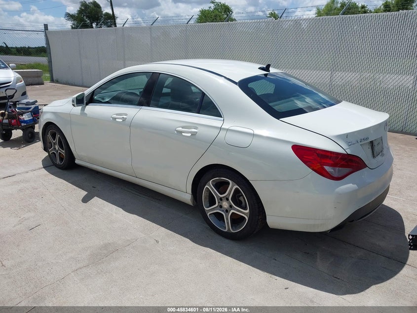 2014 Mercedes-benz Cla-class VIN WDDSJ4GBXEN149262 IAAI salvage auction — NORMAL WEAR, Original (Texas), sold $1,250 on 2026-08-14 (photo 3)