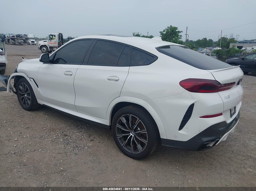 2022 BMW X6 VIN 5UXCY6C03N9J65871 IAAI salvage auction — LEFT FRONT, Wait Title, sold $23,600 on 2026-08-28 (photo 3)