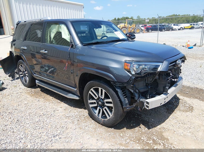 2020 Toyota 4runner VIN JTEZU5JRXL5226359 — IAAI salvage auction photo