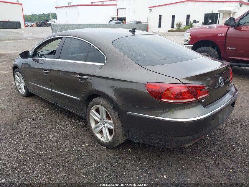 2013 Volkswagen Cc VIN WVWBP7AN6DE557270 IAAI salvage auction — NORMAL WEAR, Clear (District Of Columbia), sold $1,250 on 2026-08-26 (photo 3)