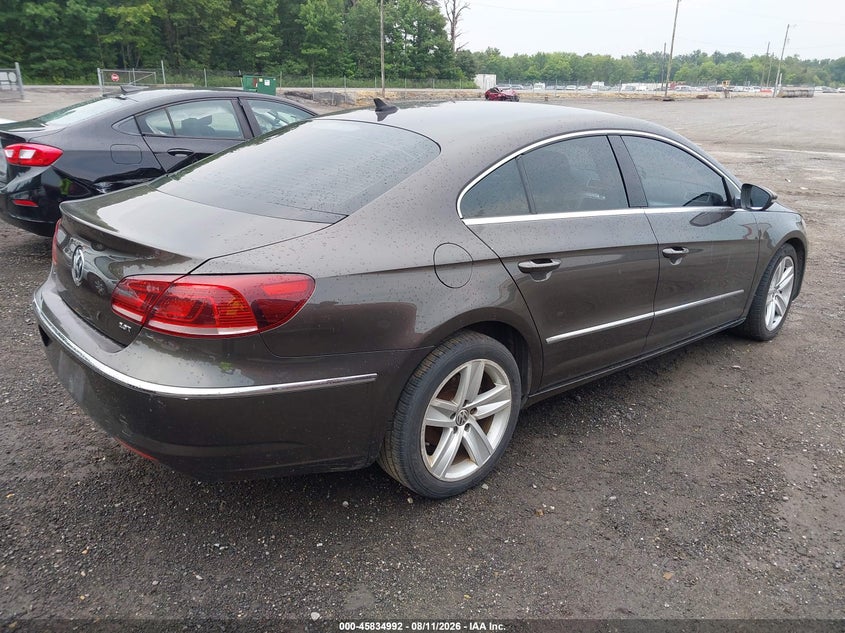 2013 Volkswagen Cc VIN WVWBP7AN6DE557270 IAAI salvage auction — NORMAL WEAR, Clear (District Of Columbia), sold $1,250 on 2026-08-26 (photo 4)