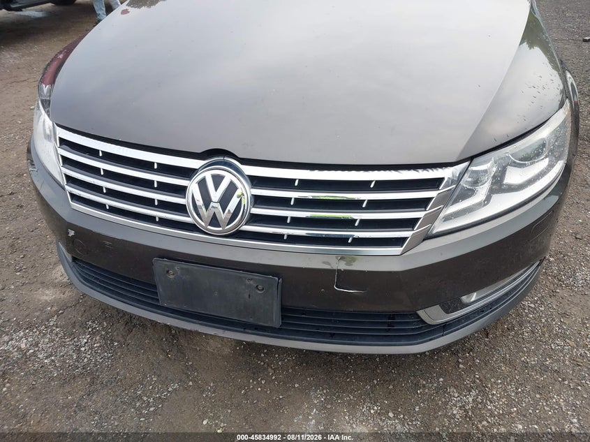2013 Volkswagen Cc VIN WVWBP7AN6DE557270 IAAI salvage auction — NORMAL WEAR, Clear (District Of Columbia), sold $1,250 on 2026-08-26 (photo 6)
