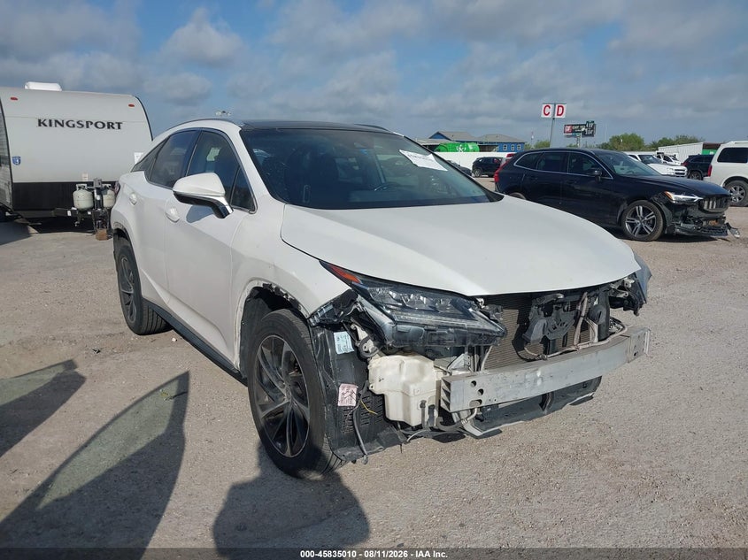 2016 Lexus Rx VIN 2T2ZZMCAXGC005162 — IAAI salvage auction photo