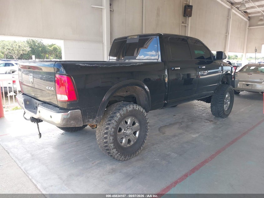 2013 Ram 2500 VIN 3C6UR5DL0DG562935 IAAI salvage auction — RIGHT SIDE, Clear (Florida), sold $18,000 on 2026-08-23 (photo 4)