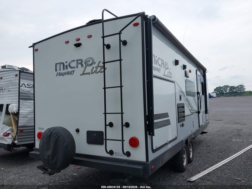 2019 Flagstaff Micro Lite VIN 4X4TFLA2XKD429522 IAAI salvage auction — WATER/FLOOD, Mv-907A (New York), sold $3,000 on 2026-08-26 (photo 4)