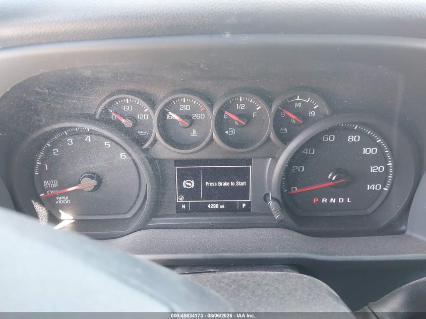 2026 Chevrolet Silverado 1500 VIN 1GCRABEK8TZ173310 IAAI salvage auction — RIGHT FRONT, Salvage Title (California), sold $7,850 on 2026-08-20 (photo 7)
