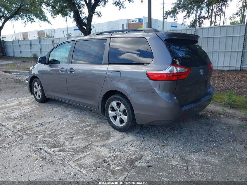 2015 Toyota Sienna VIN 5TDKK3DC8FS640052 IAAI salvage auction — FRONT END, Rebuildable (Florida), sold $2,875 on 2026-08-24 (photo 3)