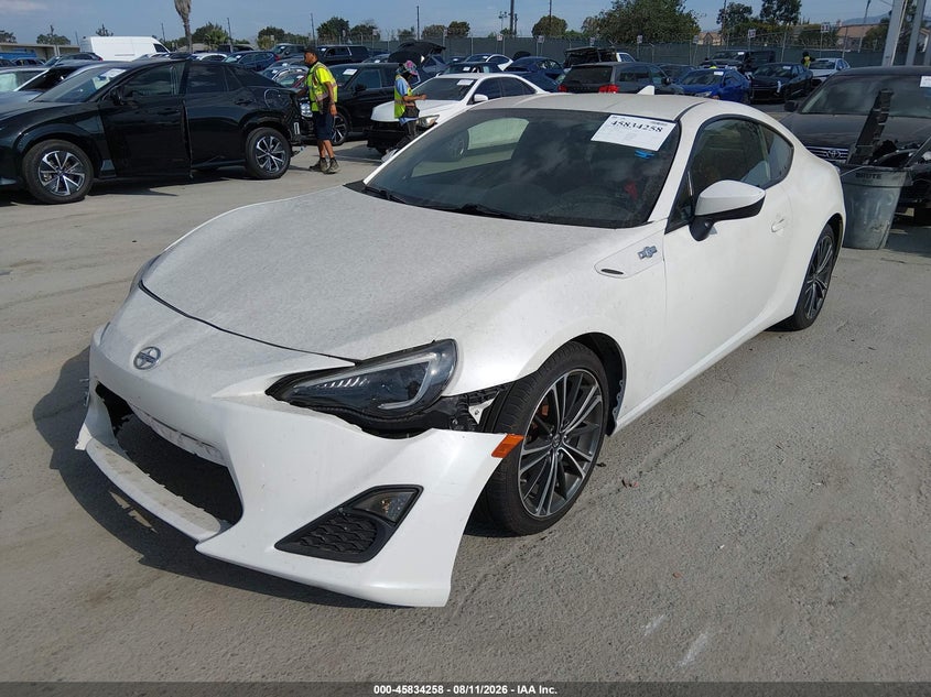 2016 Scion Fr-s VIN JF1ZNAA14G8708680 IAAI salvage auction — RIGHT FRONT, Salvage (California), sold $2,250 on 2026-08-23 (photo 2)