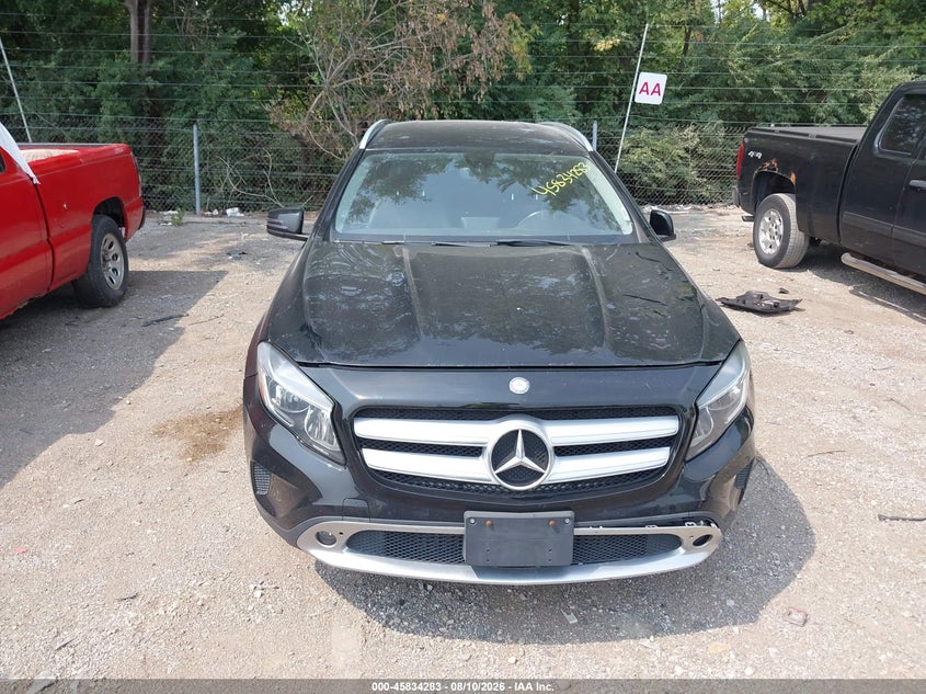 2015 Mercedes-benz Gla-klasse VIN WDCTG4GB1FJ091302 IAAI salvage auction — FRONT END, Clear (Indiana), sold $1,350 on 2026-08-19 (photo 6)