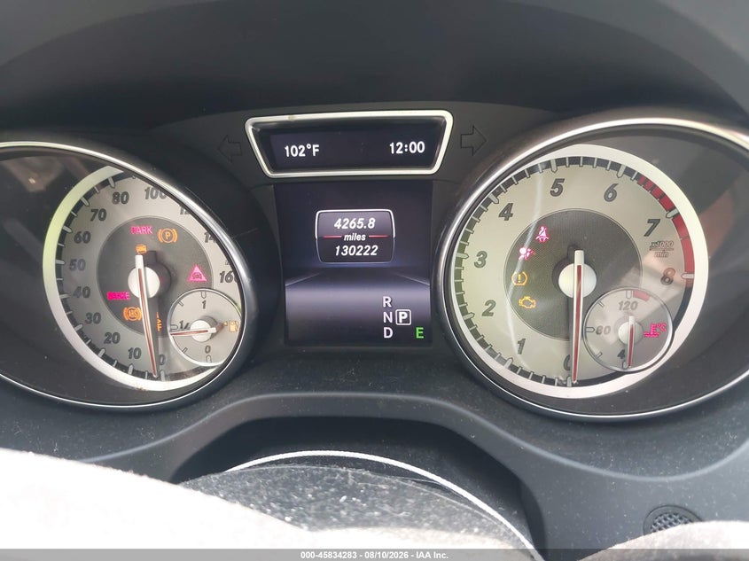 2015 Mercedes-benz Gla-klasse VIN WDCTG4GB1FJ091302 IAAI salvage auction — FRONT END, Clear (Indiana), sold $1,350 on 2026-08-19 (photo 7)