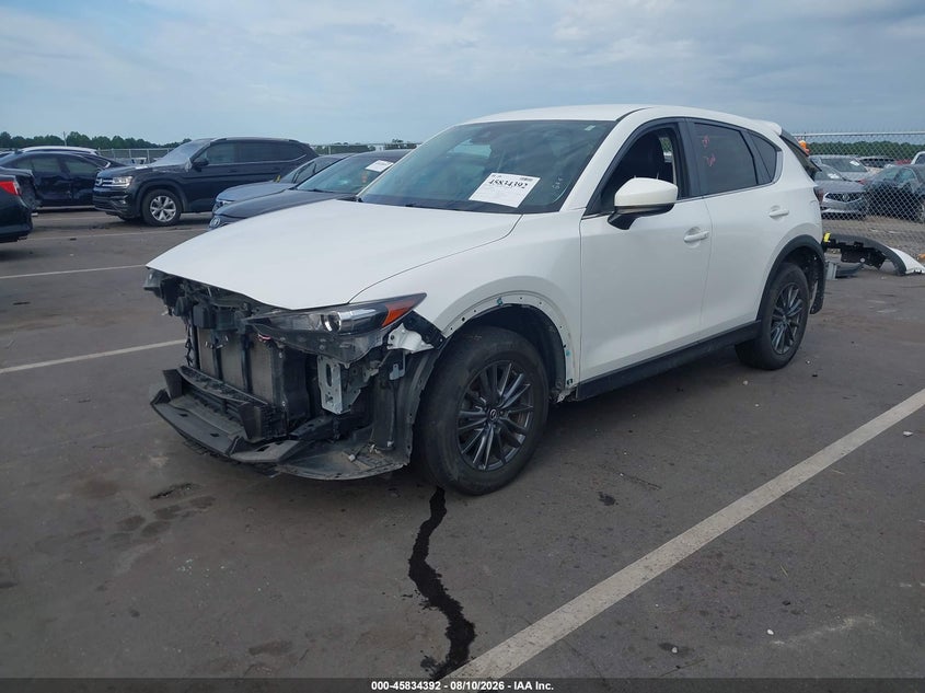2020 Mazda Cx-5 VIN JM3KFBCM0L0789120 IAAI salvage auction — FRONT & REAR, Salvage (North Carolina), sold $5,250 on 2026-09-07 (photo 2)