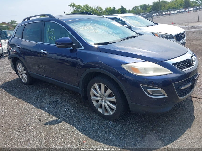 2010 Mazda Cx-9 VIN JM3TB3MA5A0204961 IAAI salvage auction — REAR END, Clear (Virginia), sold $725 on 2026-08-21 (photo 1)
