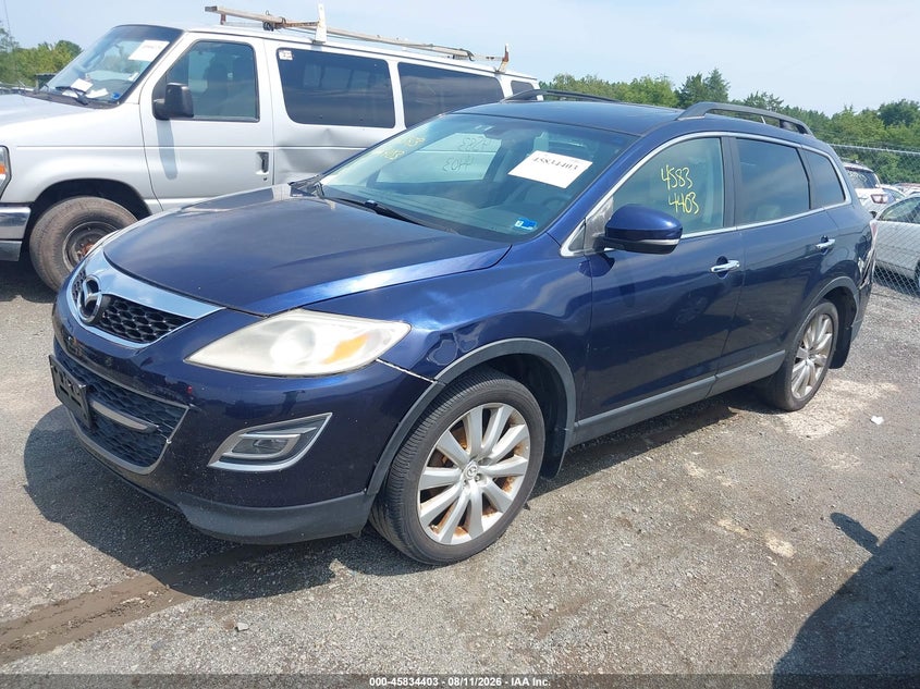 2010 Mazda Cx-9 VIN JM3TB3MA5A0204961 IAAI salvage auction — REAR END, Clear (Virginia), sold $725 on 2026-08-21 (photo 2)