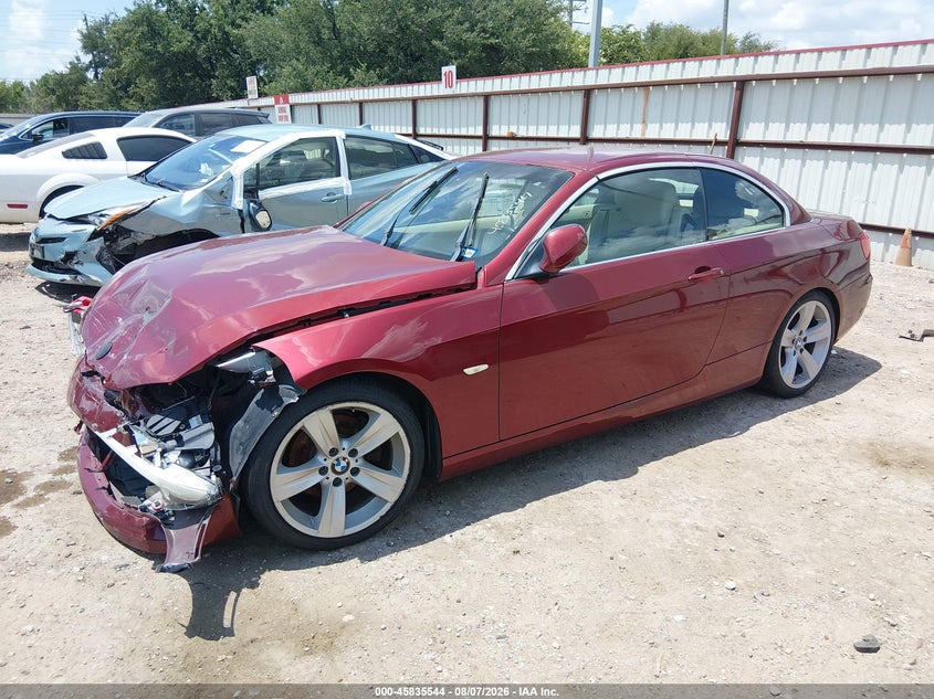2011 BMW 3 series VIN WBADW7C52BE443415 IAAI salvage auction — NORMAL WEAR, Original (Texas), sold $375 on 2026-08-20 (photo 2)