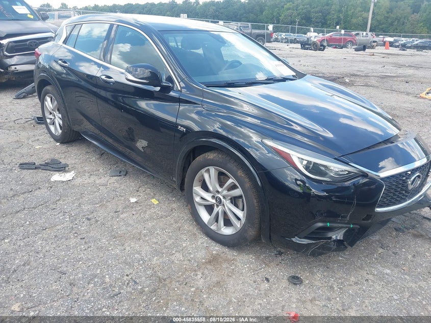 2018 Infiniti Qx30 VIN SJKCH5CP6JA054374 IAAI salvage auction — FRONT END, Salvage (Georgia), sold $2,300 on 2026-09-13 (photo 1)