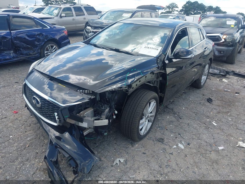 2018 Infiniti Qx30 VIN SJKCH5CP6JA054374 IAAI salvage auction — FRONT END, Salvage (Georgia), sold $2,300 on 2026-09-13 (photo 2)
