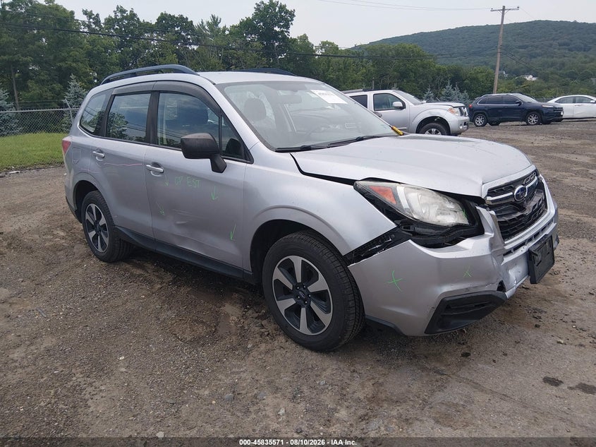 2018 Subaru Forester VIN JF2SJABC6JH540329 IAAI salvage auction — FRONT END, Salvage Title, sold $750 on 2026-09-10 (photo 1)