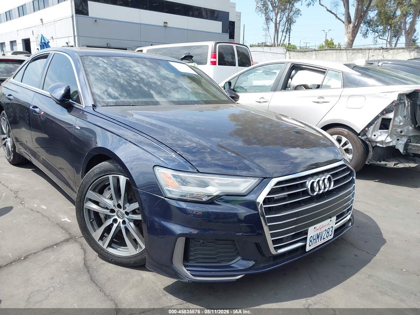 2019 Audi A6 VIN WAUK2AF22KN056784 IAAI salvage auction — SIDE, Salvage Title, sold $6,600 on 2026-08-21 (photo 1)