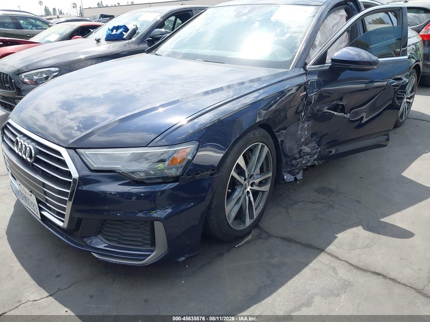 2019 Audi A6 VIN WAUK2AF22KN056784 IAAI salvage auction — SIDE, Salvage Title, sold $6,600 on 2026-08-21 (photo 2)