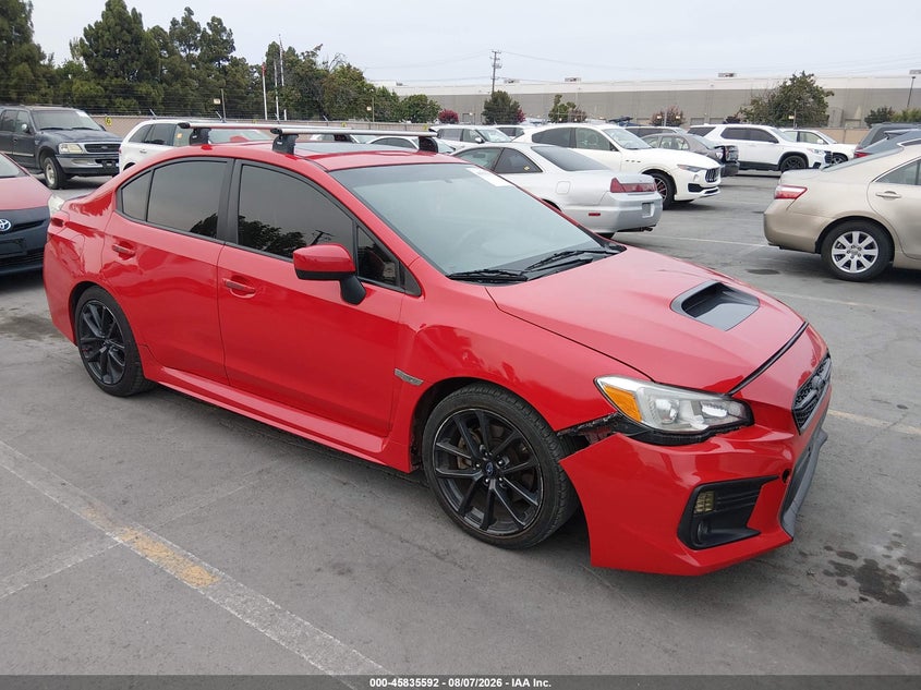 2018 Subaru Wrx VIN JF1VA1C64J9818214 — IAAI salvage auction photo