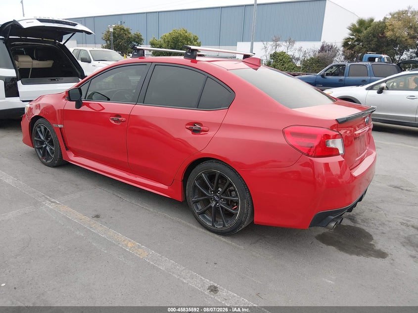 2018 Subaru Wrx VIN JF1VA1C64J9818214 IAAI salvage auction — FRONT END, Salvage Title, sold $7,000 on 2026-08-20 (photo 3)