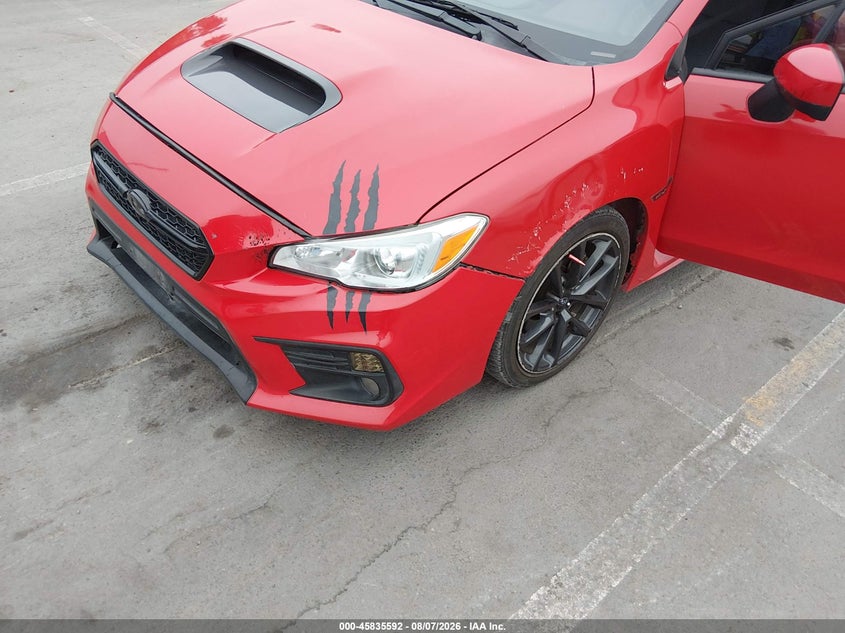 2018 Subaru Wrx VIN JF1VA1C64J9818214 IAAI salvage auction — FRONT END, Salvage Title, sold $7,000 on 2026-08-20 (photo 6)