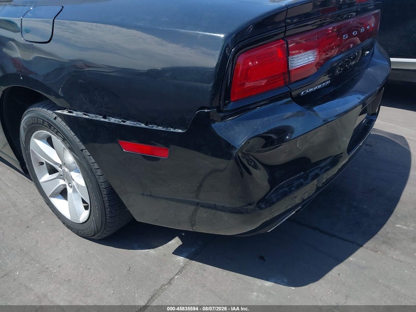 2012 Dodge Charger VIN 2C3CDXBG3CH211864 IAAI salvage auction — LEFT REAR, Wait Title, sold $600 on 2026-09-16 (photo 6)