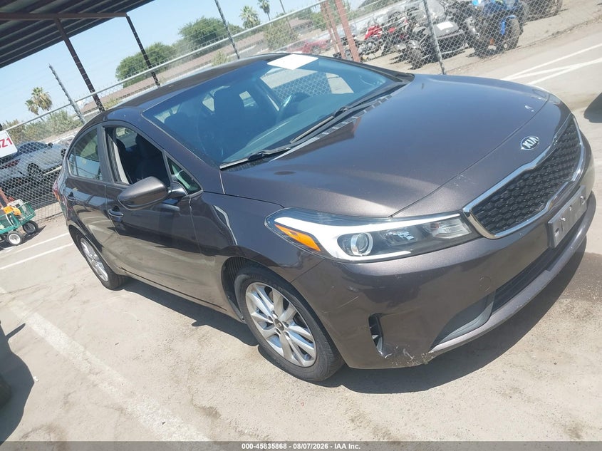 2017 Kia Forte VIN 3KPFL4A75HE009008 IAAI salvage auction — NORMAL WEAR, Clear - Dealer Only (California), sold $625 on 2026-08-20 (photo 1)