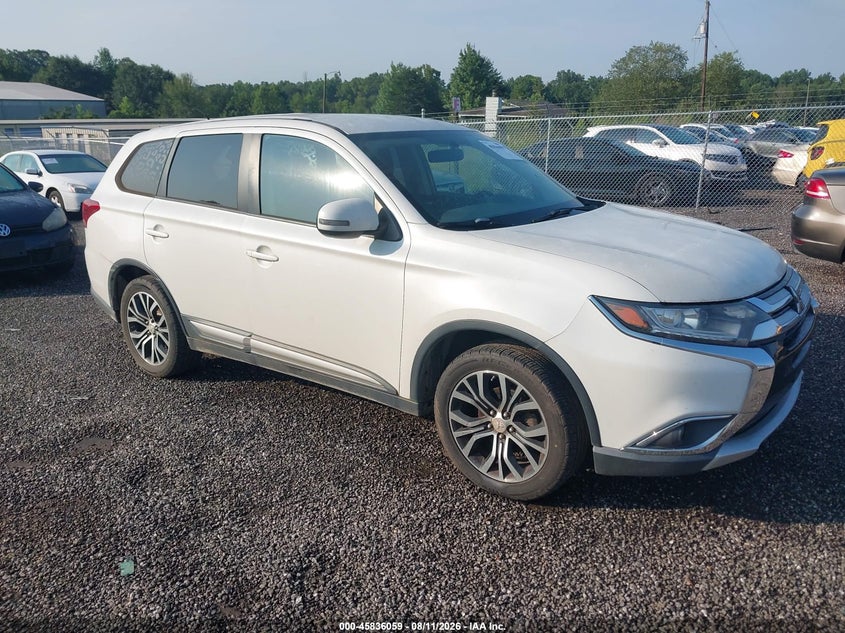 2016 Mitsubishi Outlander VIN JA4AD3A3XGZ001739 IAAI salvage auction — NORMAL WEAR, Salvage Title, sold $600 on 2026-08-23 (photo 1)